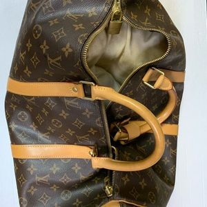 Louie Vuitton Keepall 45 Monogram Bandoulierre